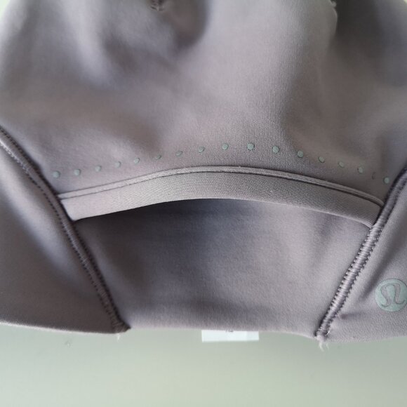 NWT LULULEMON Violet Brushed Tech Fleece Run For It All Beanie Hat Women's OS - Picture 5 of 9
